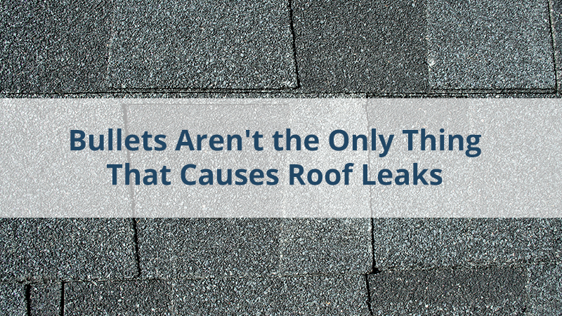 causes of roof leak