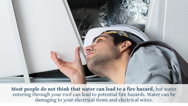 DANGERS OF WATER INTRUSION IN A COMMERCIAL ROOF