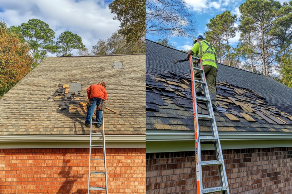 diy vs professional roofing, Atlanta