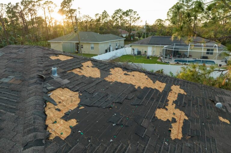 storm damage roof repair in Avondale Estates, GA