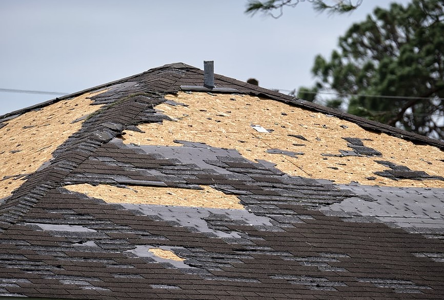 roof storm damage insurance claim in Marietta, GA